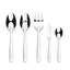 Ensemble de couverts en acier inoxydable argent 18 ELOISE