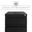 Classeur vertical mobile 2 tiroirs Emyr-518243971