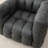 Avdul 38" Wide Tufted Swivel Chair with Square Arm-94286649
