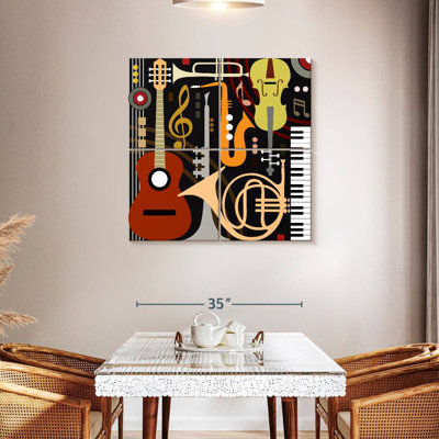 Abarca Abstract Musical Instruments