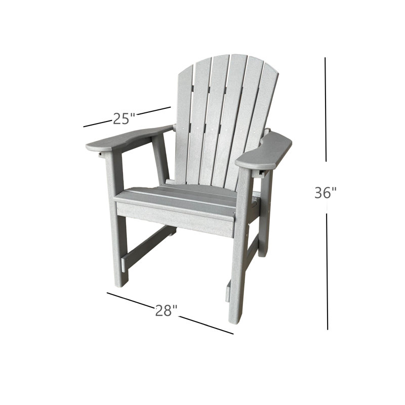 Kleinman 2-Chair Dining Table Settee, Gray
