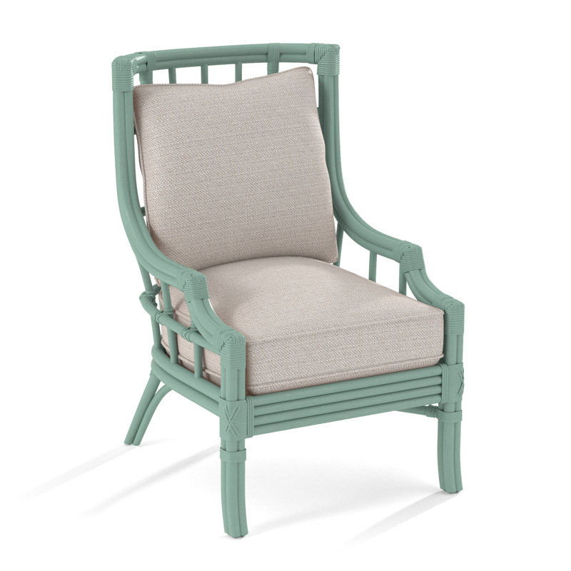 Fauteuil large 28,5 po Seville, Performance texturée blanche; 0865-91, Saule