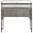 Artee Raised Bed With Greenhouse 43.3" x 21.3" x 47.2" Solid Fir Wood