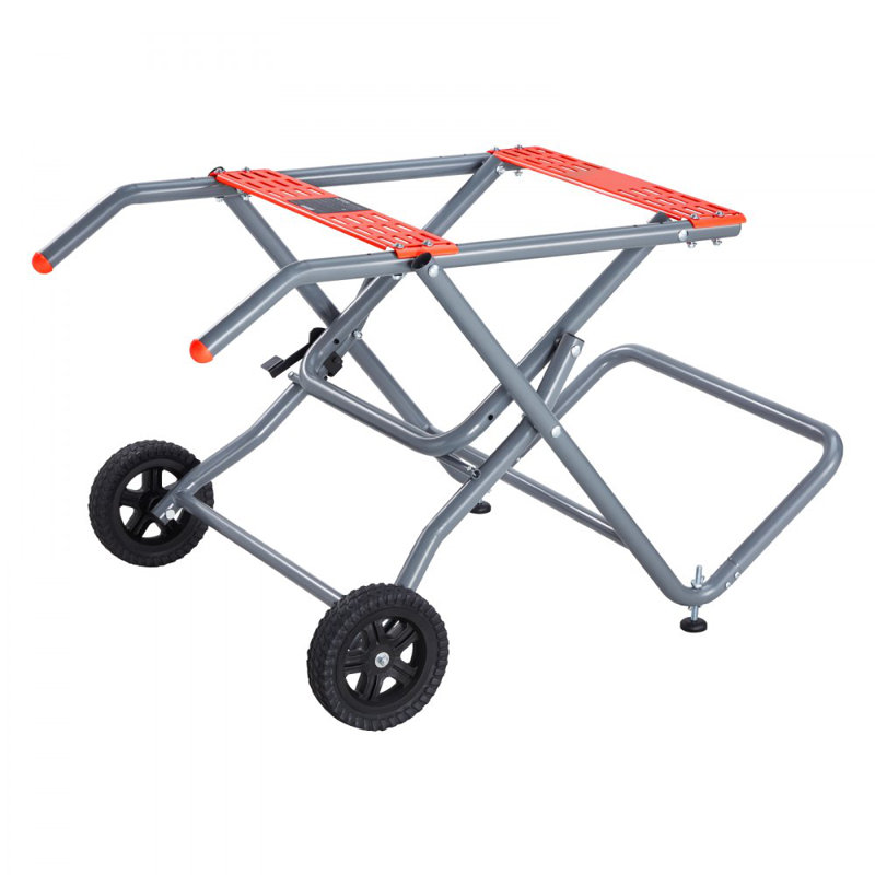 Support de scie à table portatif avec roues Capacité de charge de 350 lb
