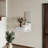 White Floating Vanity With Included Mirror