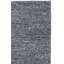 Tapis gris foncé fait à la main Elle-179528309