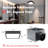 80 CFM Bathroom Fan with LED Light with Humidity Sensor Switch