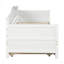 Lit de jour simple en bois avec lit gigogne, canapé-lit pour le salon de la chambre à coucher-513948922