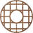 O'Neal Fretwork Pierced Ceiling Medallion-63412255-63412258