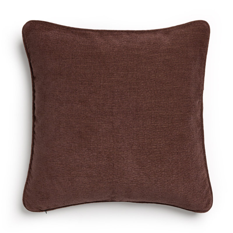 Mirelle Bolster Pillow Cover & Insert, Laughlin Plum, Square 24"