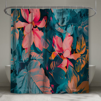 Rideaux de douche Vibrant Floral