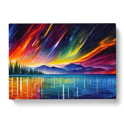 Special Aurora Borealis Vol.3 Abstract - Wrapped Canvas