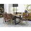 Phillippi Extendable Metal Base Dining Table-1520786360