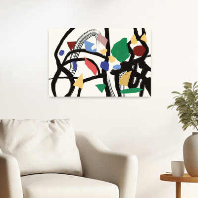 Contemporary Art Abstract Modern Art by Little Dean - Wrapped Canvas Print