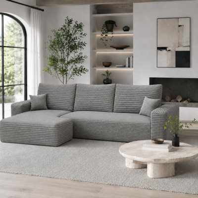 Canapé modulaire 107 po Corduroy