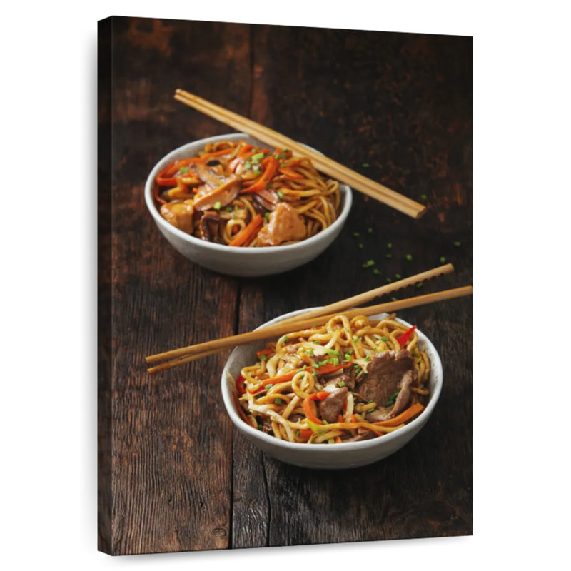 Bols Yarlin Chow Mein, H 48 po x l 32 po
