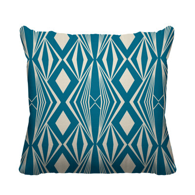 Coussin décoratif intérieur / extérieur Dean Minimalist Tribal Abstract