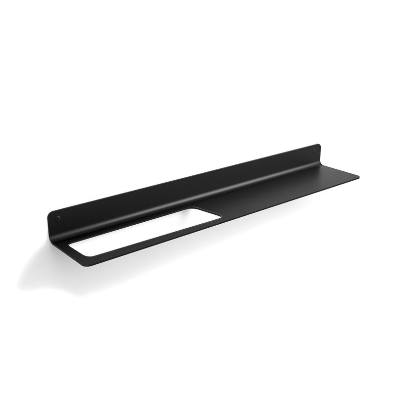 Ensemble de quincaillerie de salle de bain 2 pièces Seta, Noir