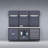 Workshop garage complete storage system set