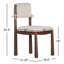 Chaise en bois massif Aminu Cilley