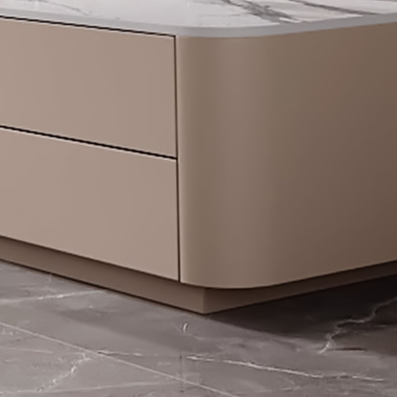 Light luxury floor-standing coffee table, 15.74" H x 51.18" L x 23.62" W