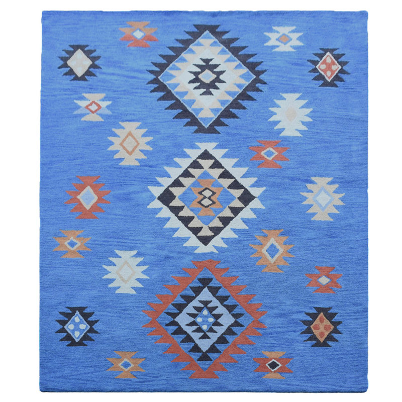Tapis écologiques en laine touffetée à la main Cadie-Leigh, Rectangle 9 pi x 12 pi