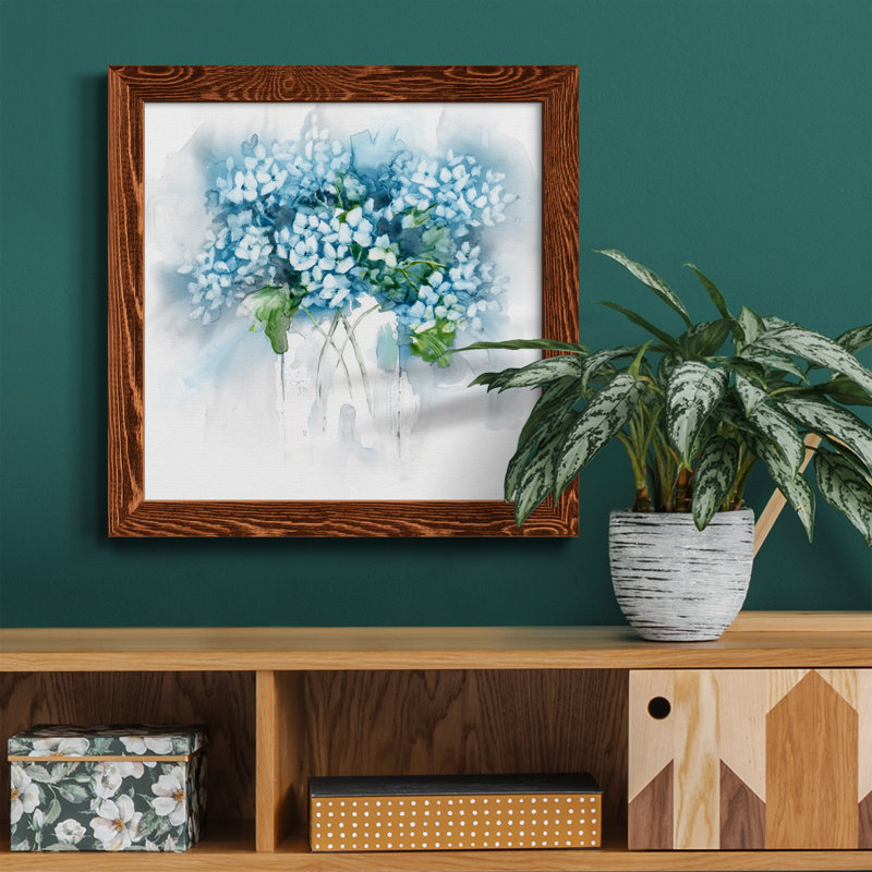 Topaz Cloudscape - peinture sur toile encadrée, H 20 po x l 20 po x P 1,5 po, Érable encadré