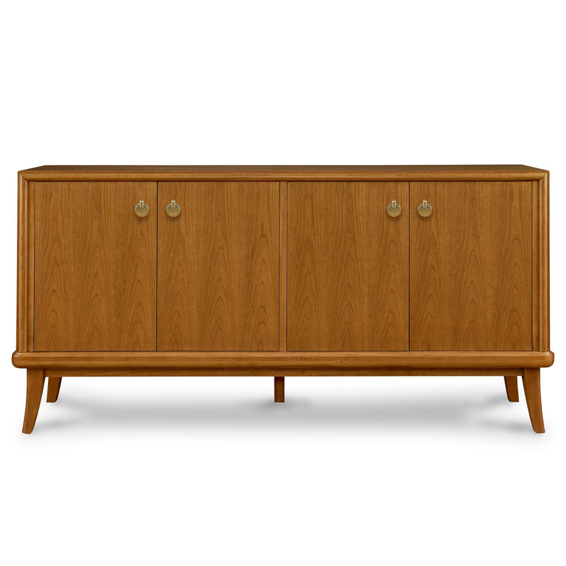 Martine 79.5'' W Solid Wood Sideboard