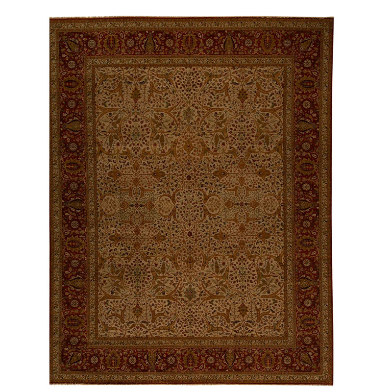 Hand Knotted Wool Oriental Area Rug