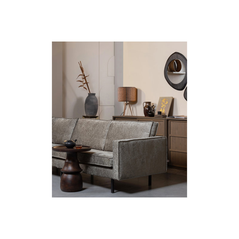 Solid Wood Tray Top Pedestal End Table