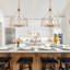 Lustre tambour 6 lumières Parmer