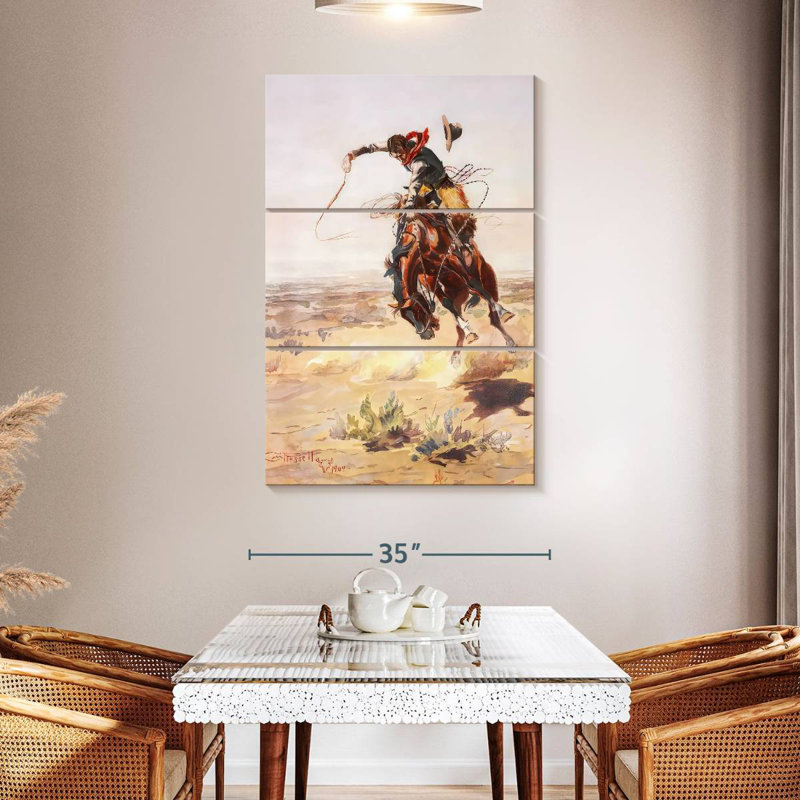 A Bad Hoss, 50" H x 32" W