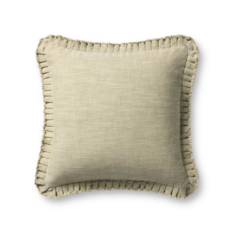 Coussin décoratif vert Loloi, Vert