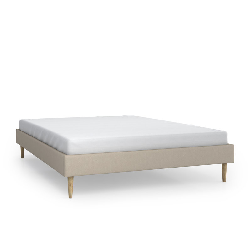 Lucinda Upholstered Bed, Beige, Kingsize (5')