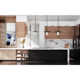 Cinder Single Light Etched Glass Dimmable Pendant