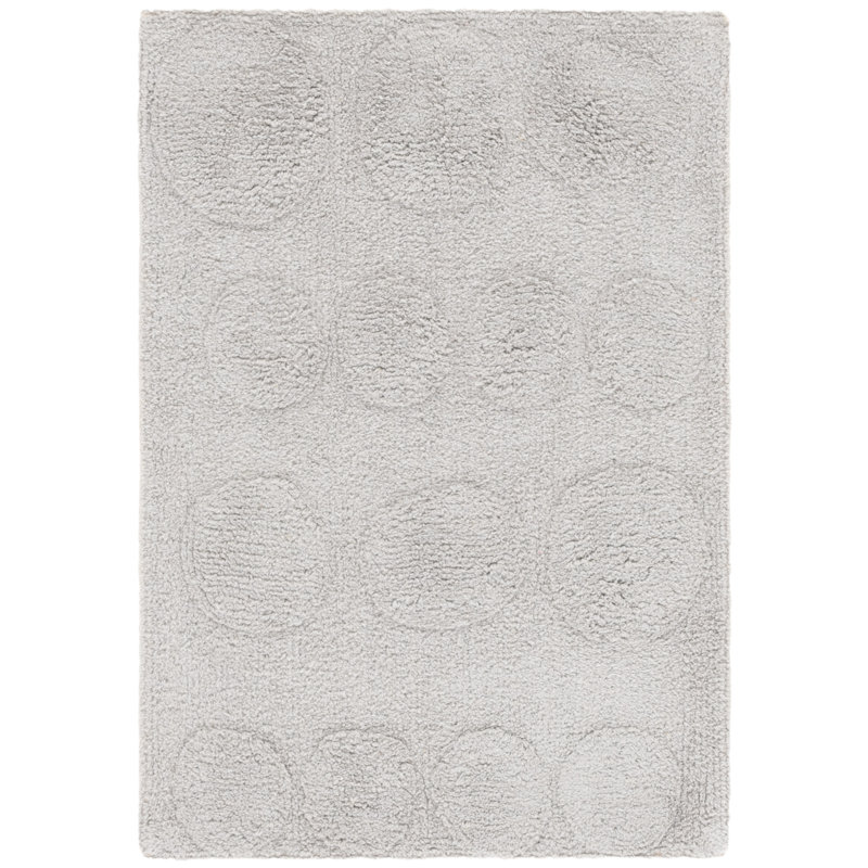 Easy Care 227 Hand Tufted Recycled Cotton Machine Washable Geometric Shapes Indoor Use Only Rug, Rectangle 8' x 10'