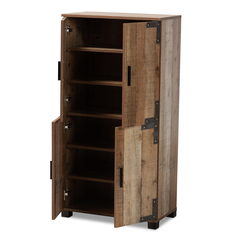 18 Pair Shoe Storage Cabinet