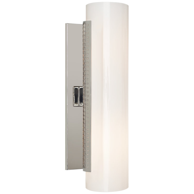 Kelly Wearstler Precision Cylinder Sconce, Polished Nickel