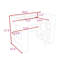 Lit mezzanine double RVB avec concentrateur intégré et poste de travail ergonomique-123842608