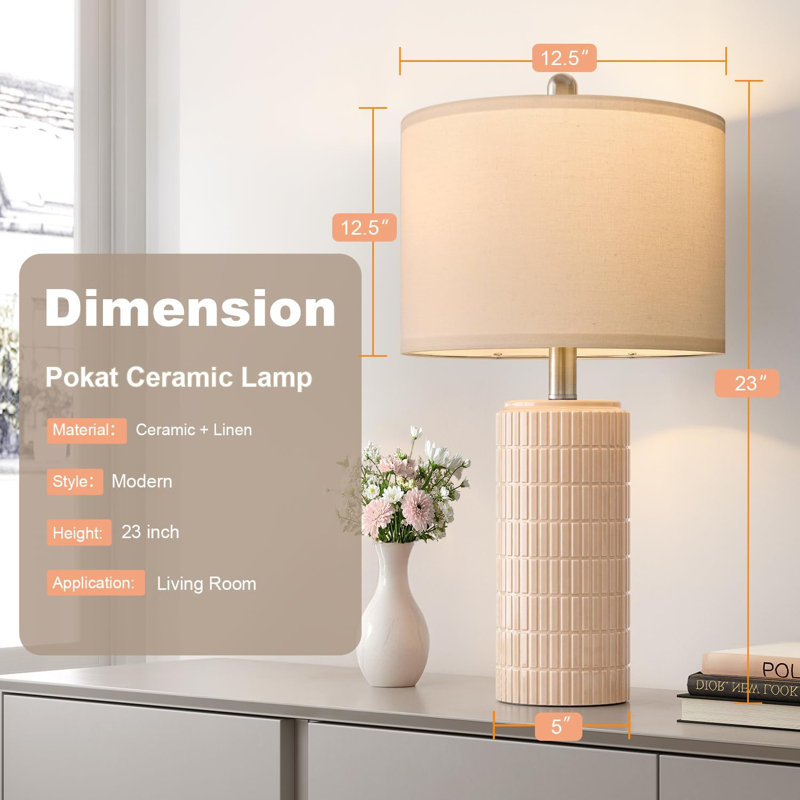 Table Lamps For Living Room Set Of 2