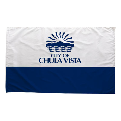 Drapeau de la ville de Chula Vista - drapeau extérieur