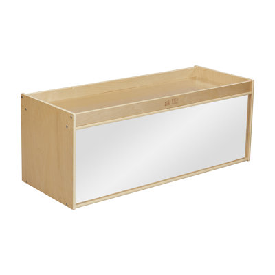 ECR4Kids Storage Cabinet with Activity Top and Mirror Classroom Furniture