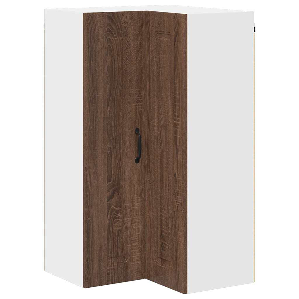 Vidaxl Kitchen Wall Cabinet White 57 X 57 X 100 Cm Engineered Wood