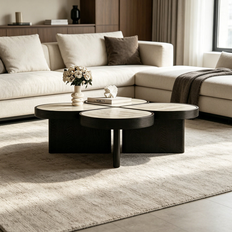 Table basse Modern Minimalist Living Art