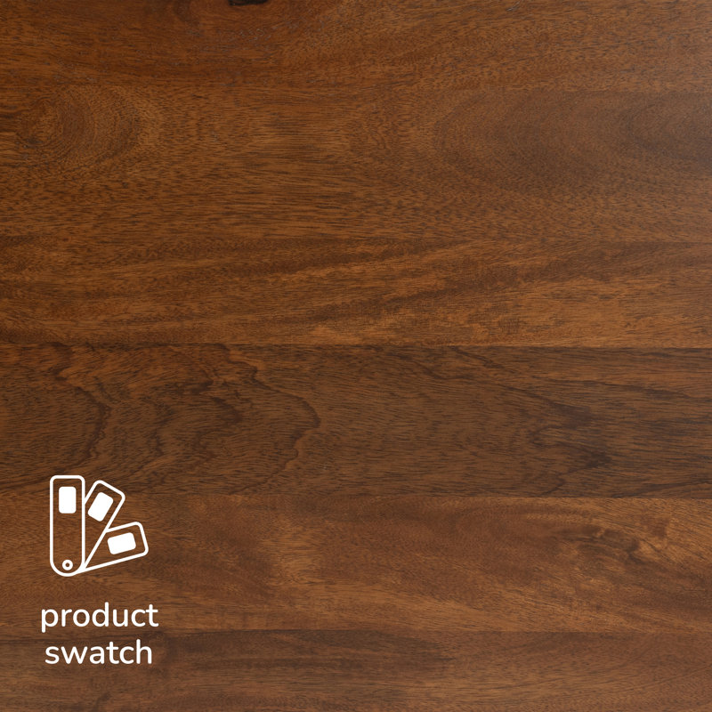 Tablette flottante murale en bois massif Fig
