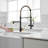 AWZTOO Pull Down Kitchen Faucet-86621162