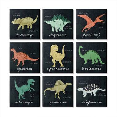 Laminated Different Dinosaurs Types Illustration Dinosaur Poster For Kids  Room Dino Pictures Bedroom Dinosaur Decor Dinosaur Pictures For Wall  Dinosaur Wall Art Print Poster Dry Erase Sign 24x36 - Poster Foundry