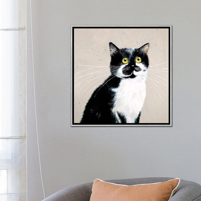 "Michela Bailey" par Kim Haskins, reproduction d’art, Pas de tapis, H 26 po x l 26 po x P 1,5 po, Silver Framed