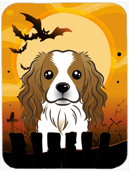 Eila Cavalier Spaniel Glass Cutting Board