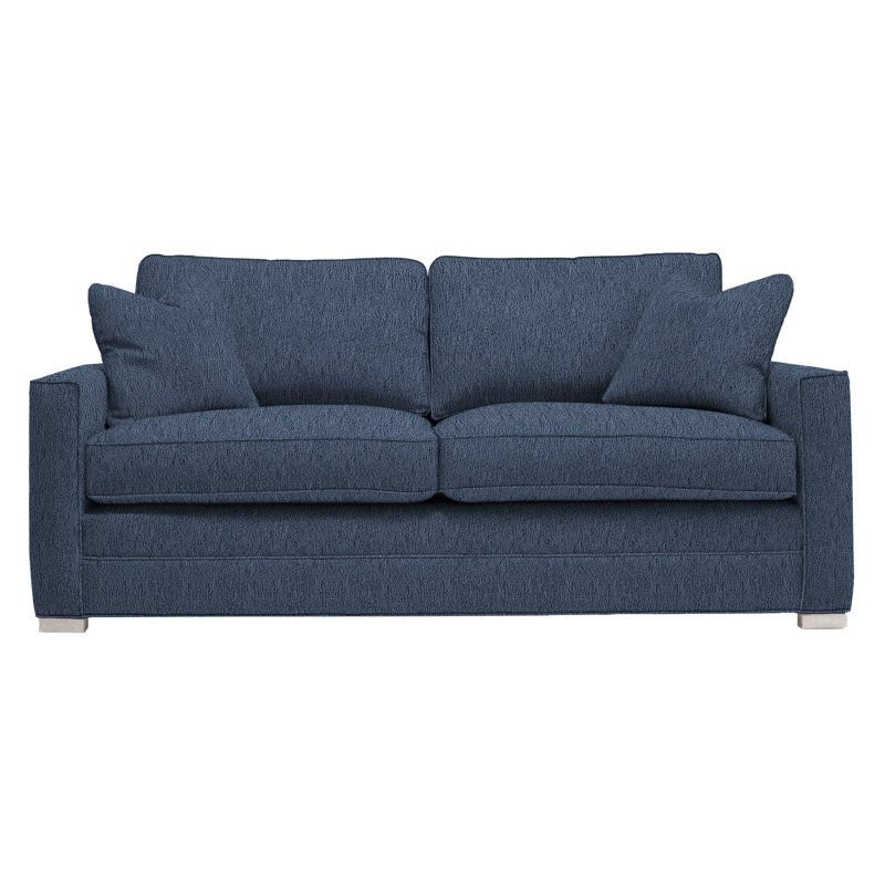 Canapé-lit 81 "American Bungalow Summerton, Bleu Navada, Gris tourterelle